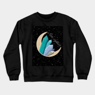 Moon crystals Crewneck Sweatshirt